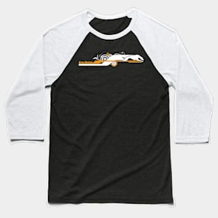 Grey Stripe Baseball T-Shirt